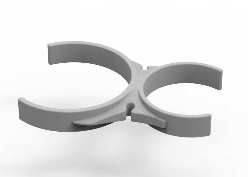 Water Filter Clip 76mm to 101mm 3D print model_35