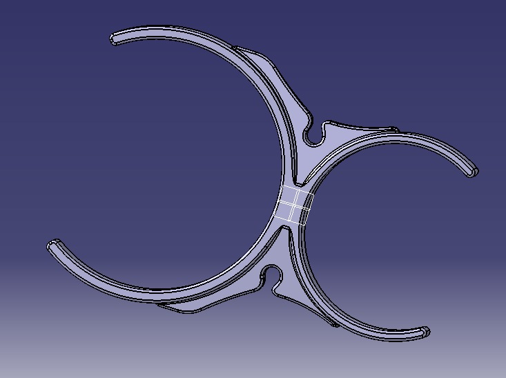 Water Filter Clip 76mm to 101mm 3D print model_12