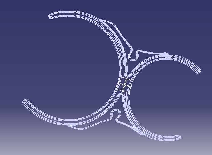 Water Filter Clip 76mm to 101mm 3D print model_13