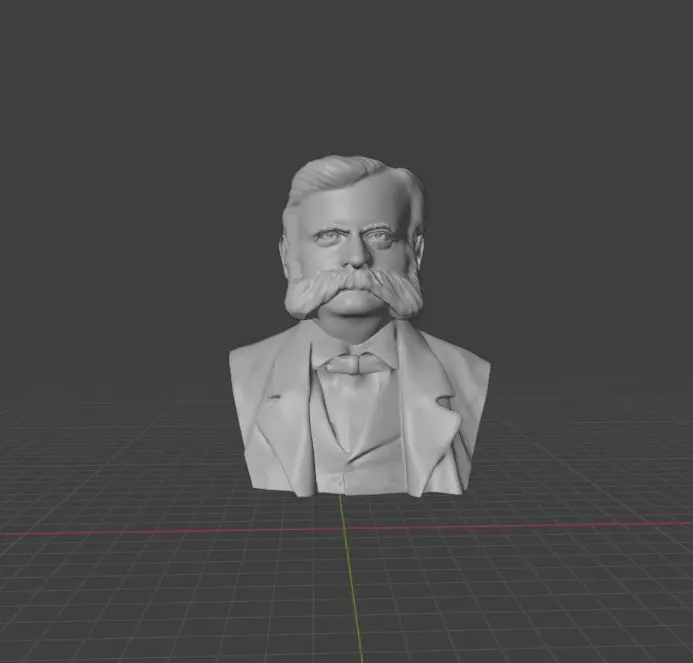 John Wesley Powell 3D print model_0