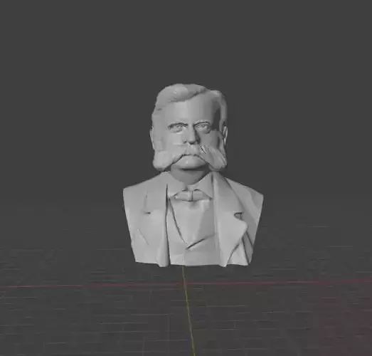 John Wesley Powell 3D print model