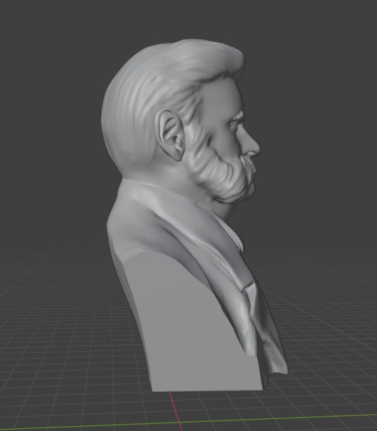 John Wesley Powell 3D print model_17