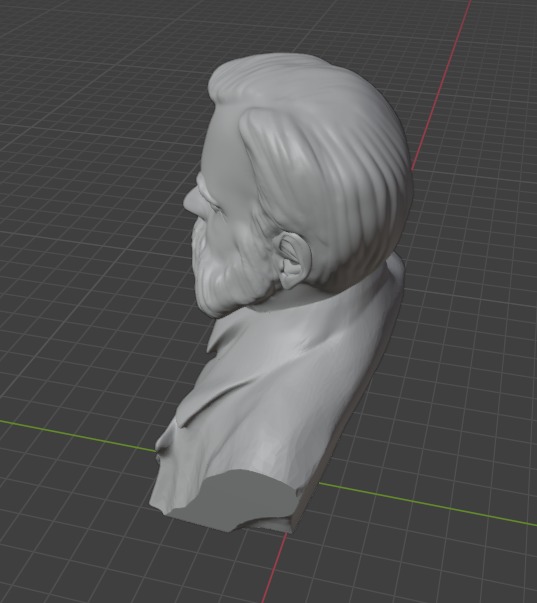 John Wesley Powell 3D print model_20