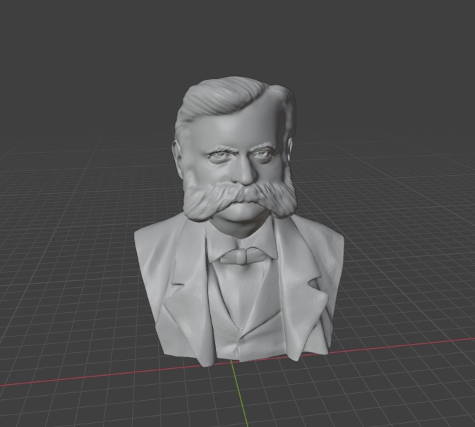 John Wesley Powell 3D print model_10