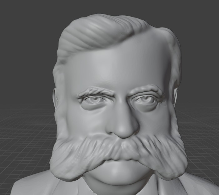John Wesley Powell 3D print model_1