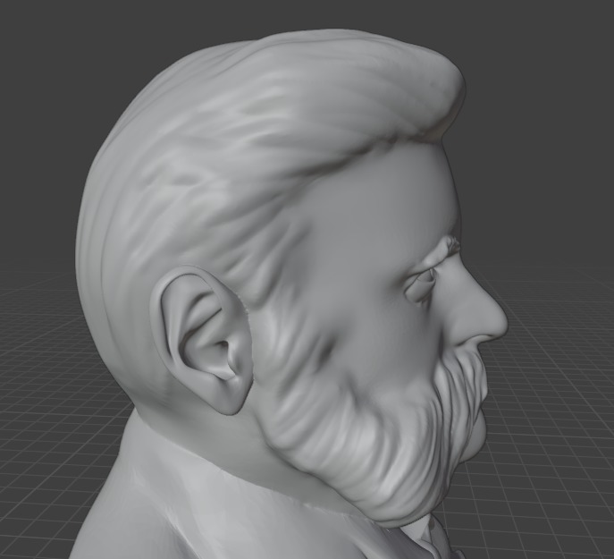 John Wesley Powell 3D print model_4