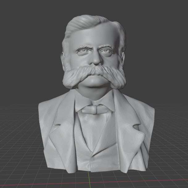 John Wesley Powell 3D print model_11