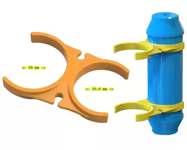 Water Filter Clip 50mm to 58mm