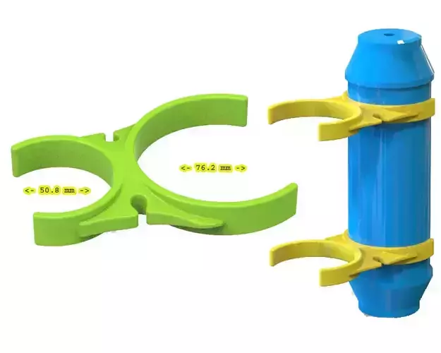 Water Filter Clip 50mm to 76mm