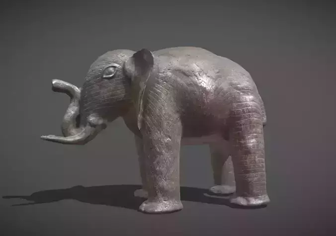 Elephant Bronze Sculpture