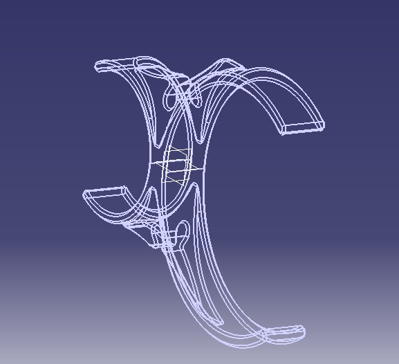 Water Filter Clip 58mm to 101mm 3D print model_20