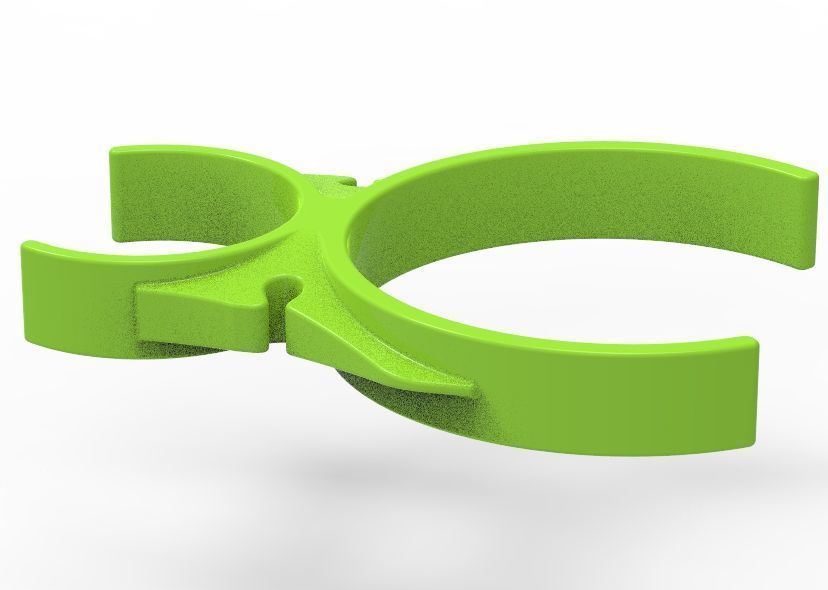 Water Filter Clip 58mm to 101mm 3D print model_55