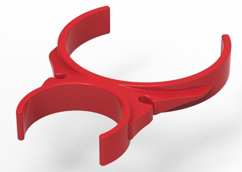 Water Filter Clip 58mm to 101mm 3D print model_39