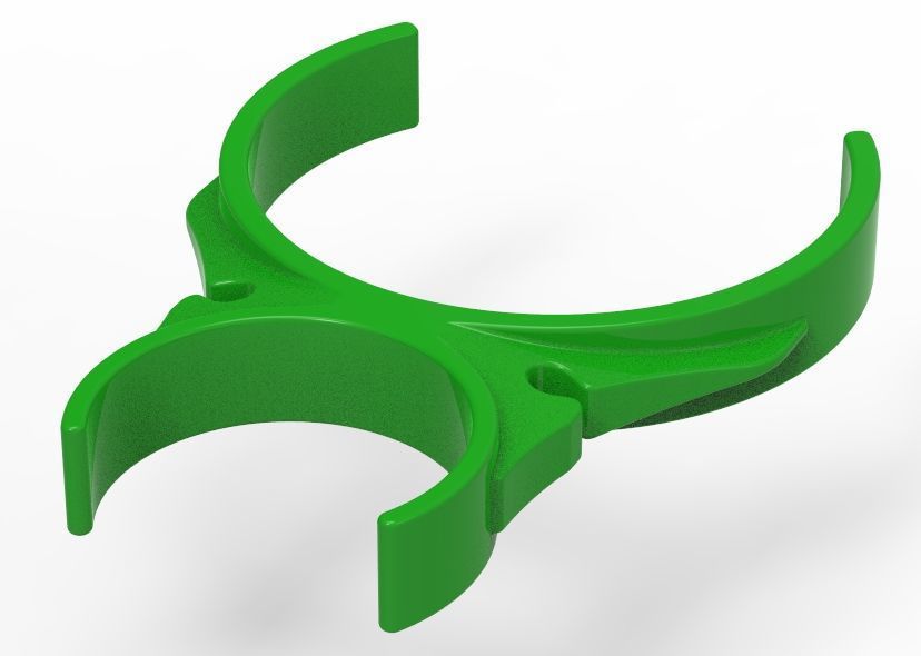 Water Filter Clip 58mm to 101mm 3D print model_35