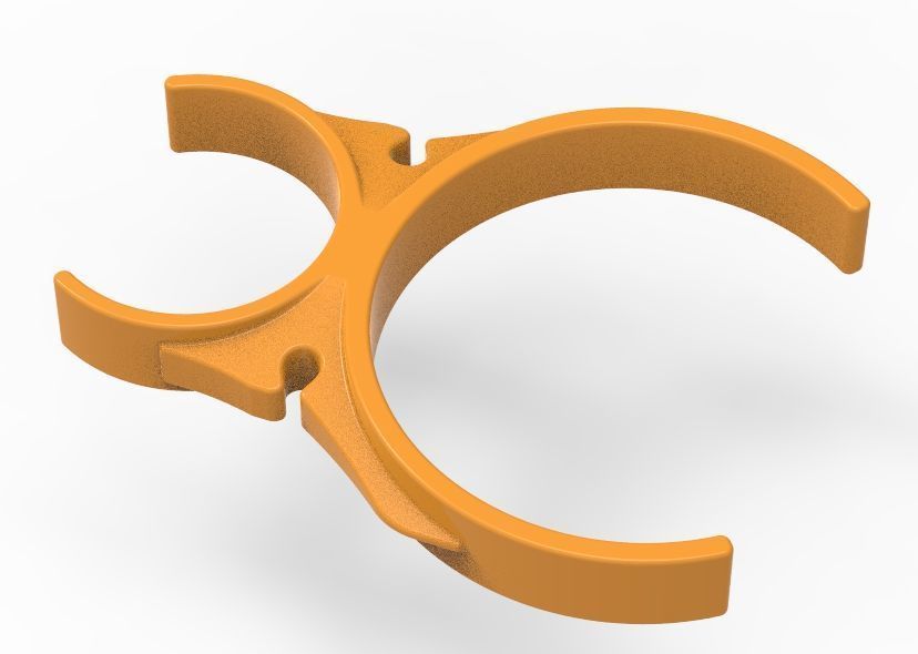 Water Filter Clip 58mm to 101mm 3D print model_50