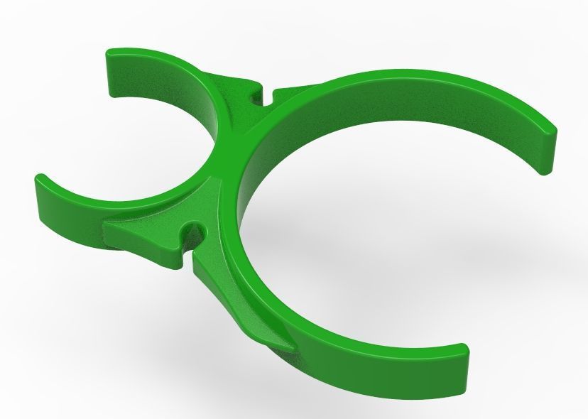 Water Filter Clip 58mm to 101mm 3D print model_48