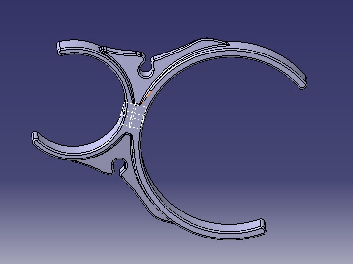 Water Filter Clip 58mm to 101mm 3D print model_23