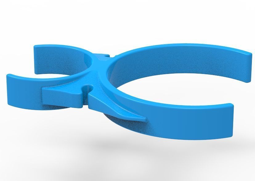 Water Filter Clip 58mm to 101mm 3D print model_56