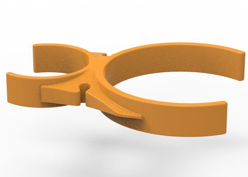 Water Filter Clip 58mm to 101mm 3D print model_54