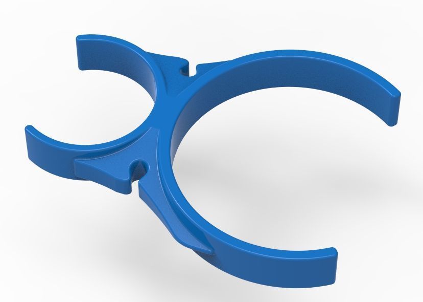 Water Filter Clip 58mm to 101mm 3D print model_47