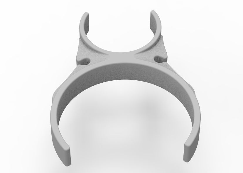 Water Filter Clip 58mm to 101mm 3D print model_28