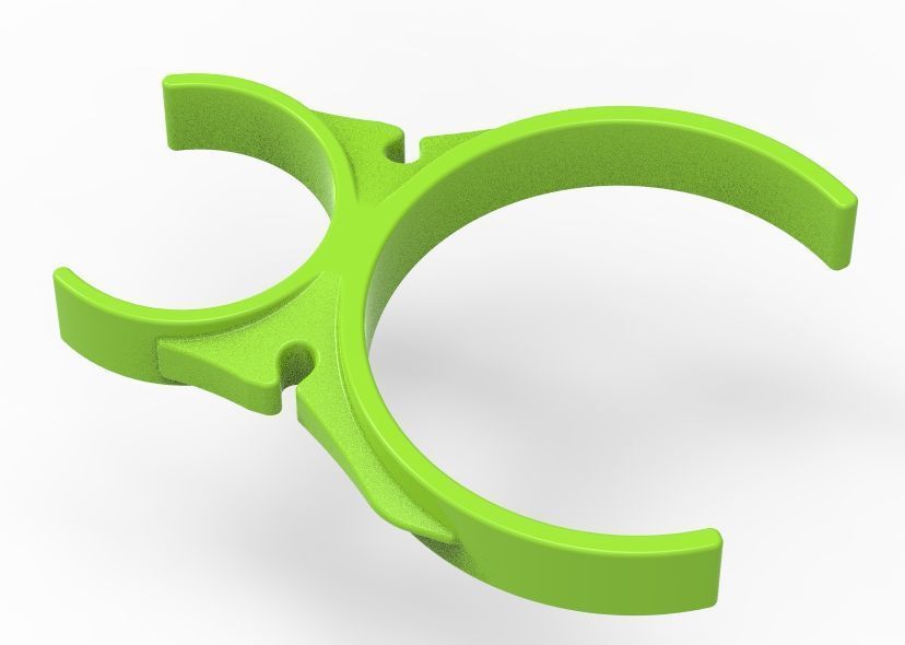 Water Filter Clip 58mm to 101mm 3D print model_49