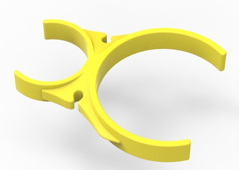 Water Filter Clip 58mm to 101mm 3D print model_52