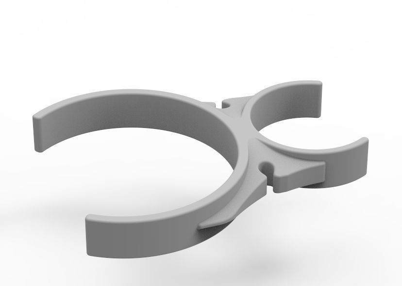 Water Filter Clip 58mm to 101mm 3D print model_26