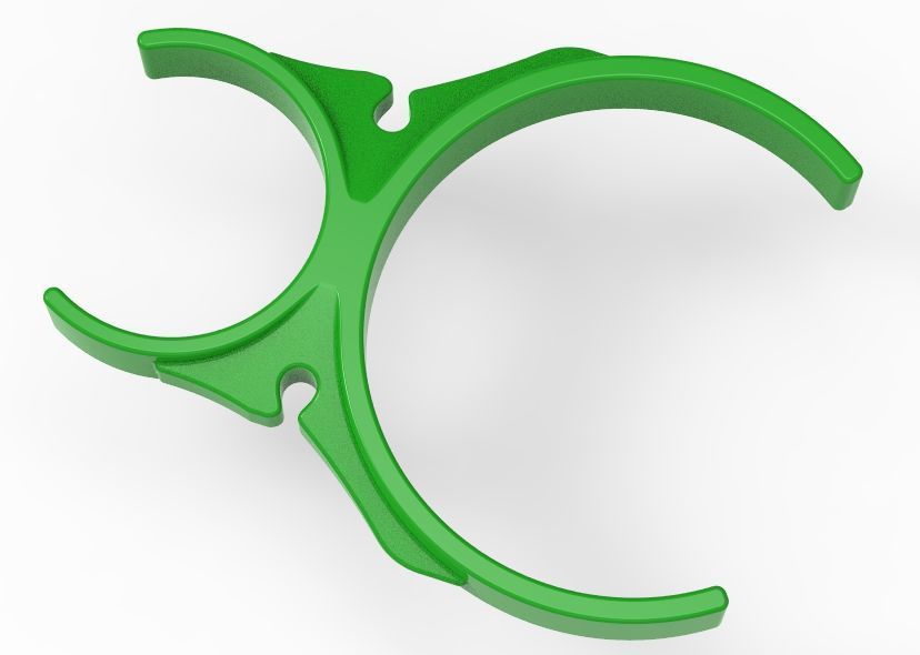 Water Filter Clip 58mm to 101mm 3D print model_71
