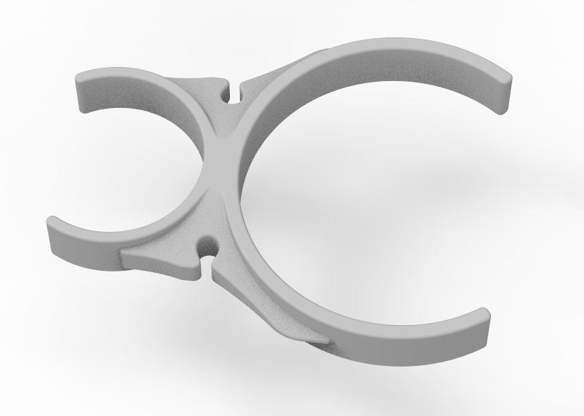 Water Filter Clip 58mm to 101mm 3D print model_31