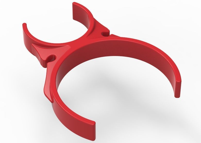 Water Filter Clip 58mm to 101mm 3D print model_64
