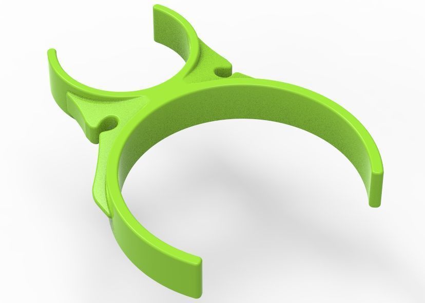 Water Filter Clip 58mm to 101mm 3D print model_62