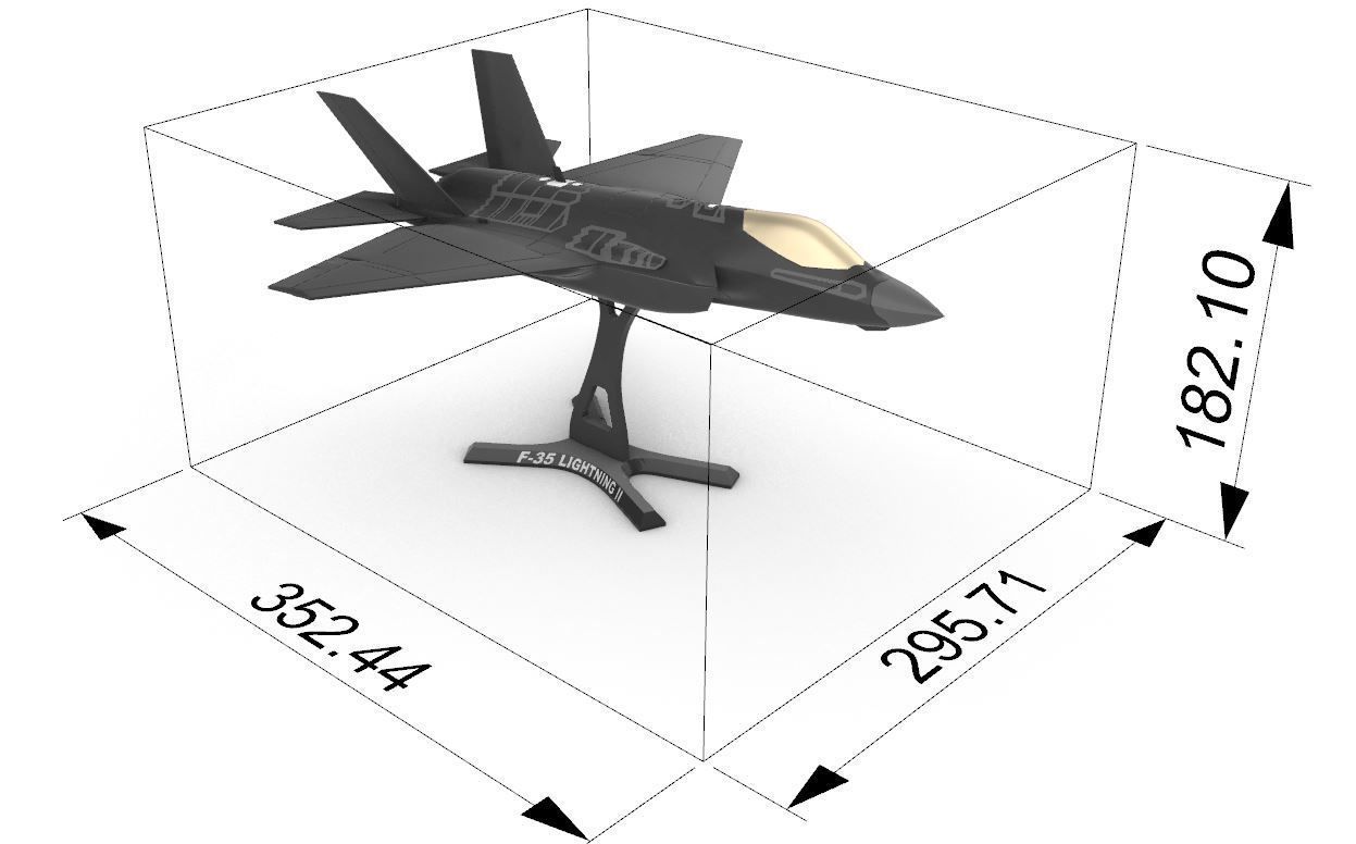 F-35 Lightning II 3D print model_3