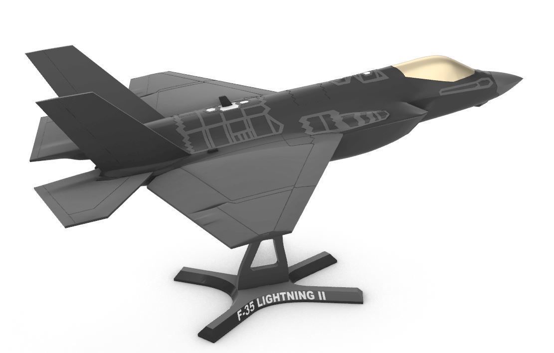F-35 Lightning II 3D print model_7