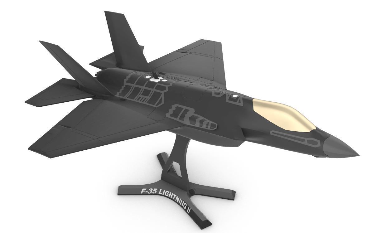 F-35 Lightning II 3D print model_4