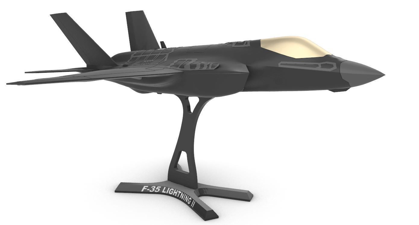 F-35 Lightning II 3D print model_8