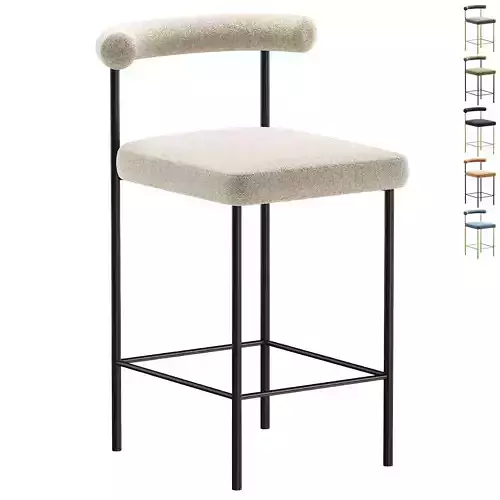 Half Bar Stool BERN By Cazarina Interiors