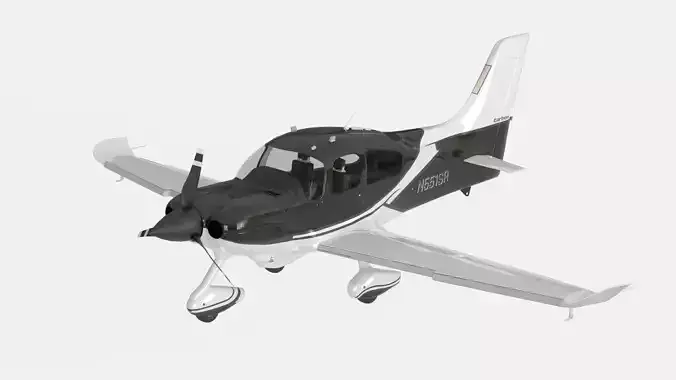 Aircraft Propeller V2 Low-poly 3D model