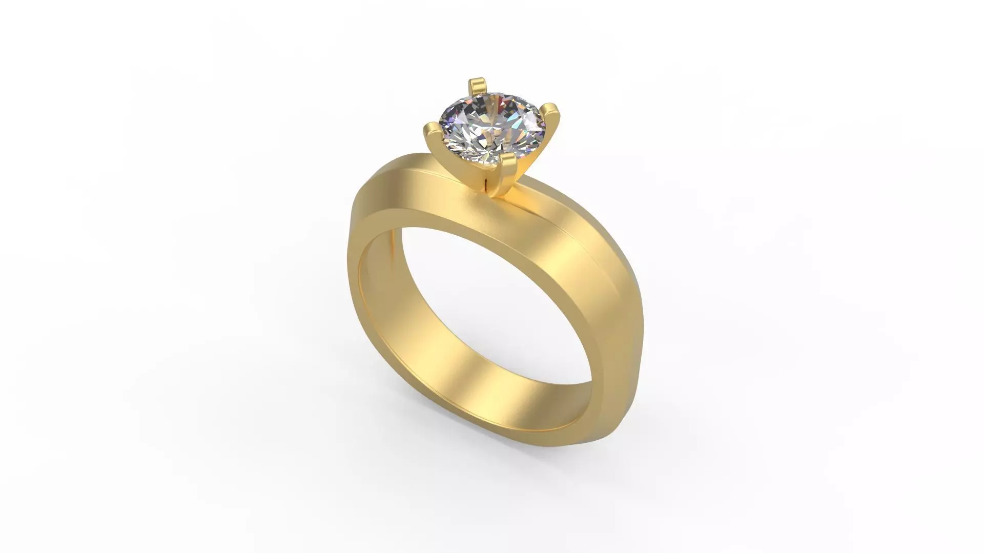 Woman Solitaire 707 3D print model