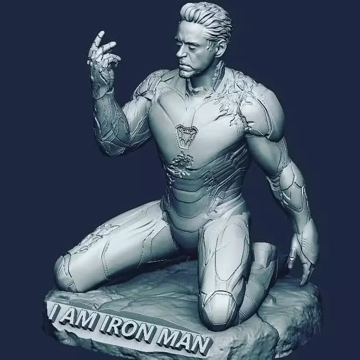 Iron Man Snap Endgame 3D print model