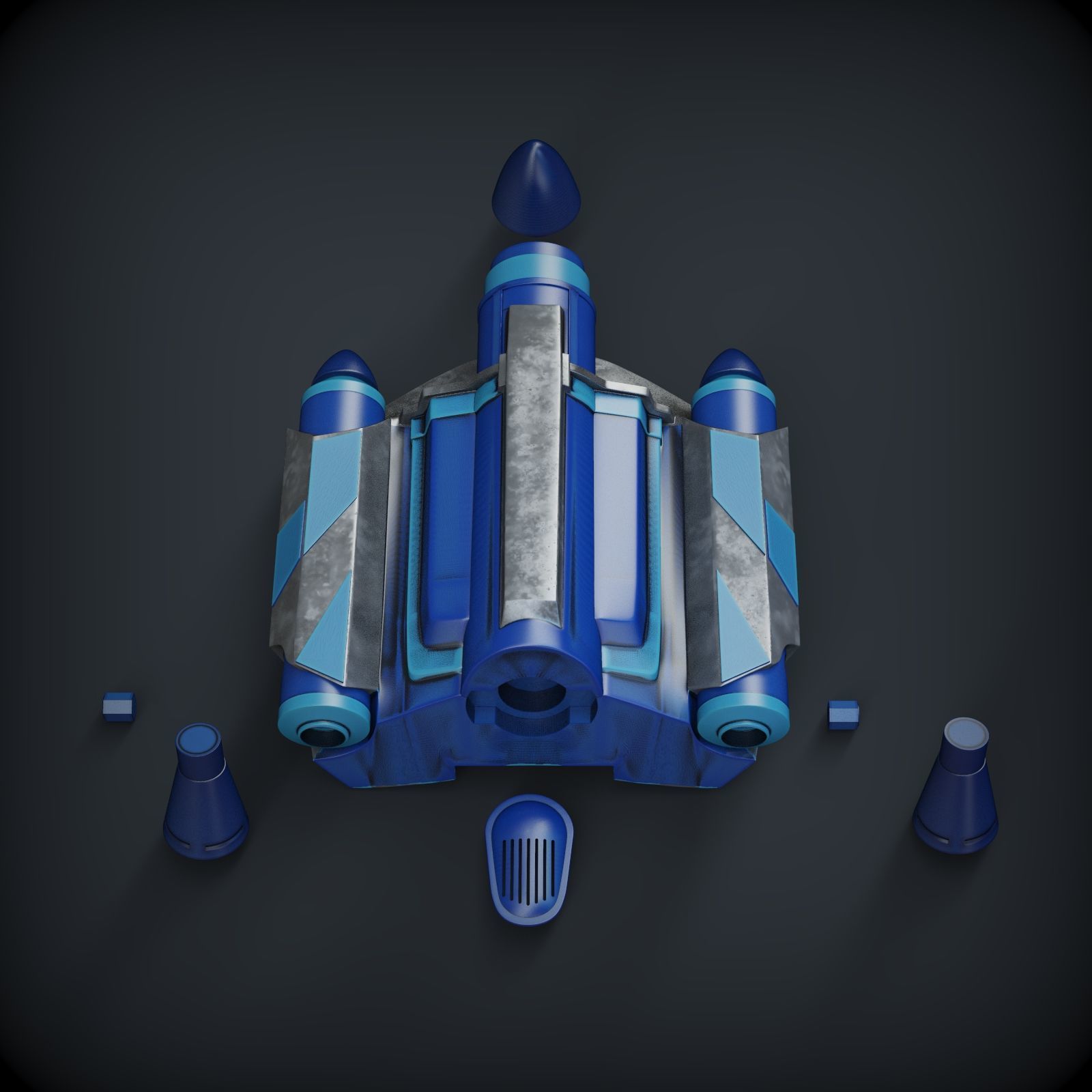 JANGO FETT JT-12 jetpack  3D print model_1