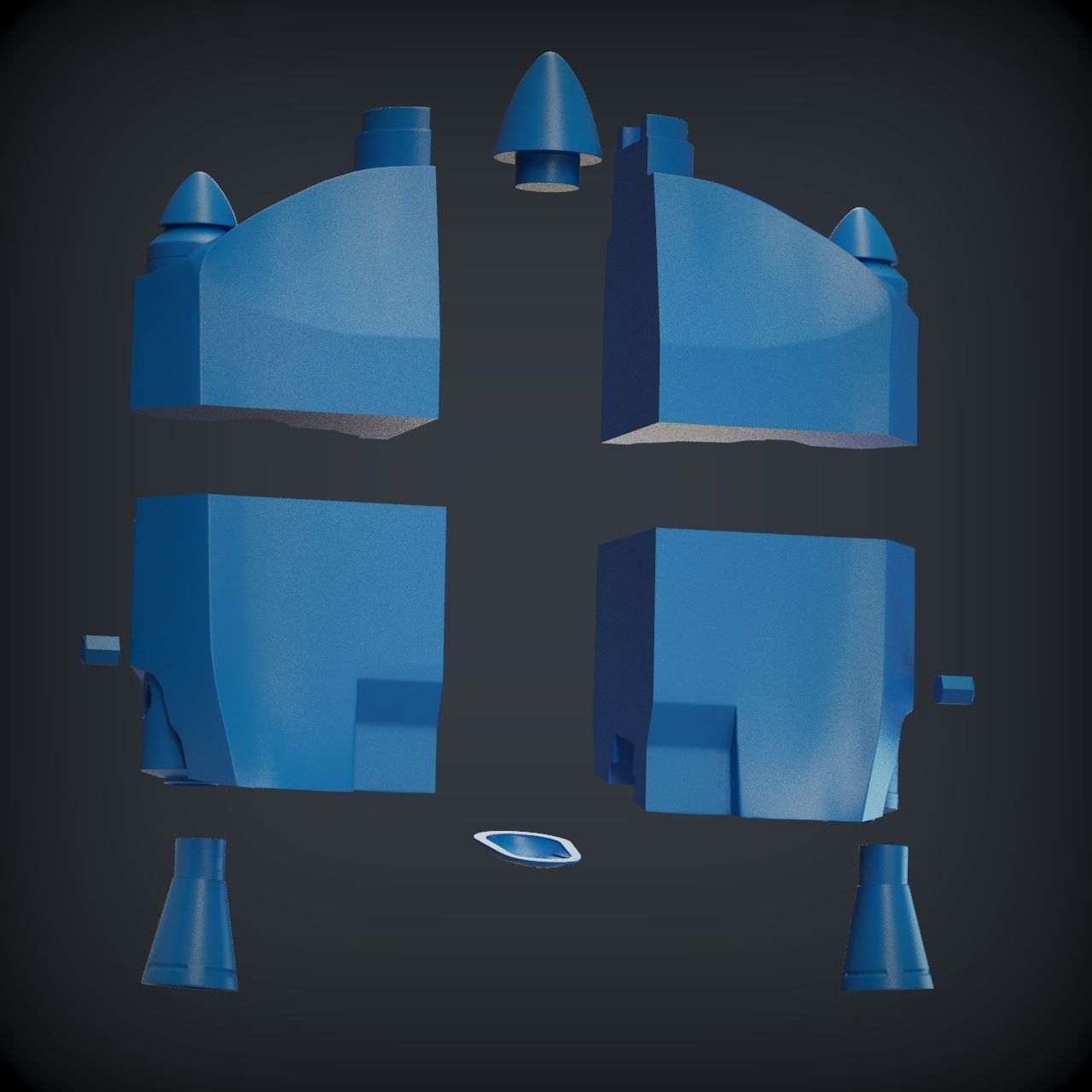JANGO FETT JT-12 jetpack  3D print model_9