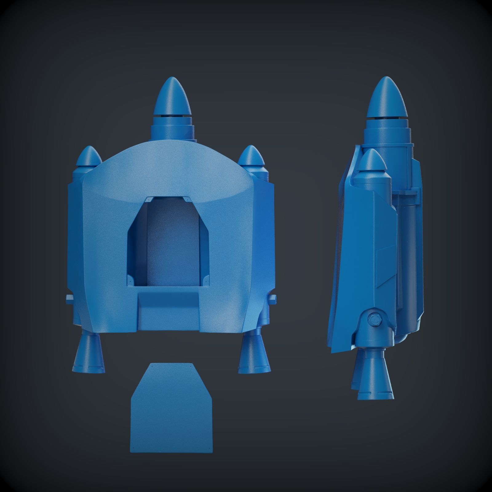 JANGO FETT JT-12 jetpack  3D print model_7