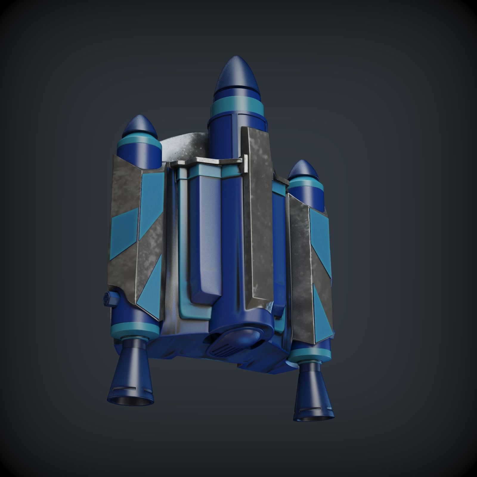 JANGO FETT JT-12 jetpack  3D print model_3