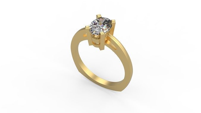 Woman Solitaire 719 3D print model