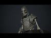 Skeleton 02 Low-poly 3D model_1
