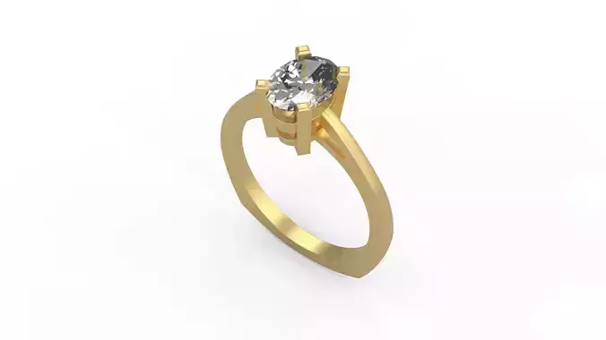 Woman Solitaire 724 3D print model