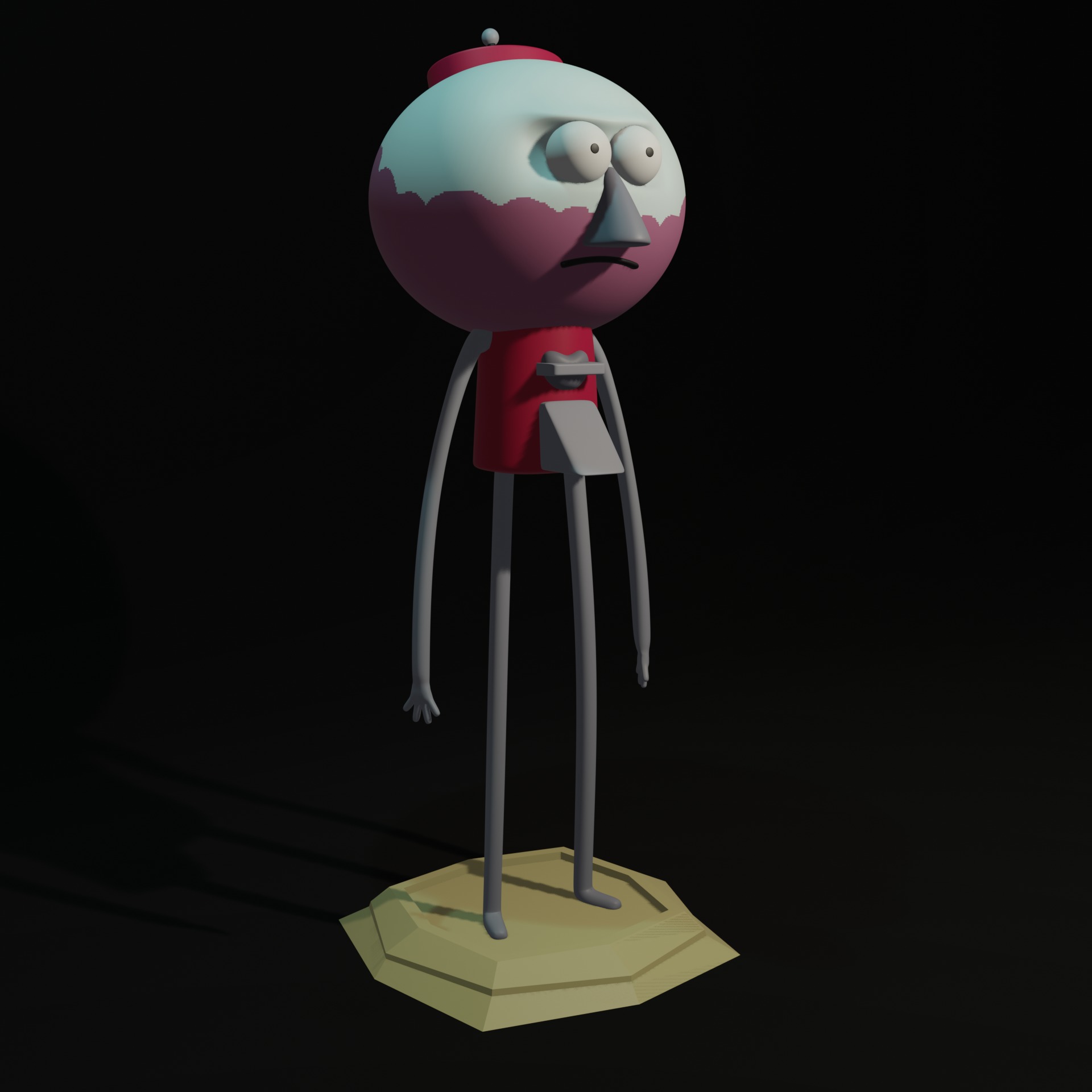 Benson - Regular Show 3D print model_4