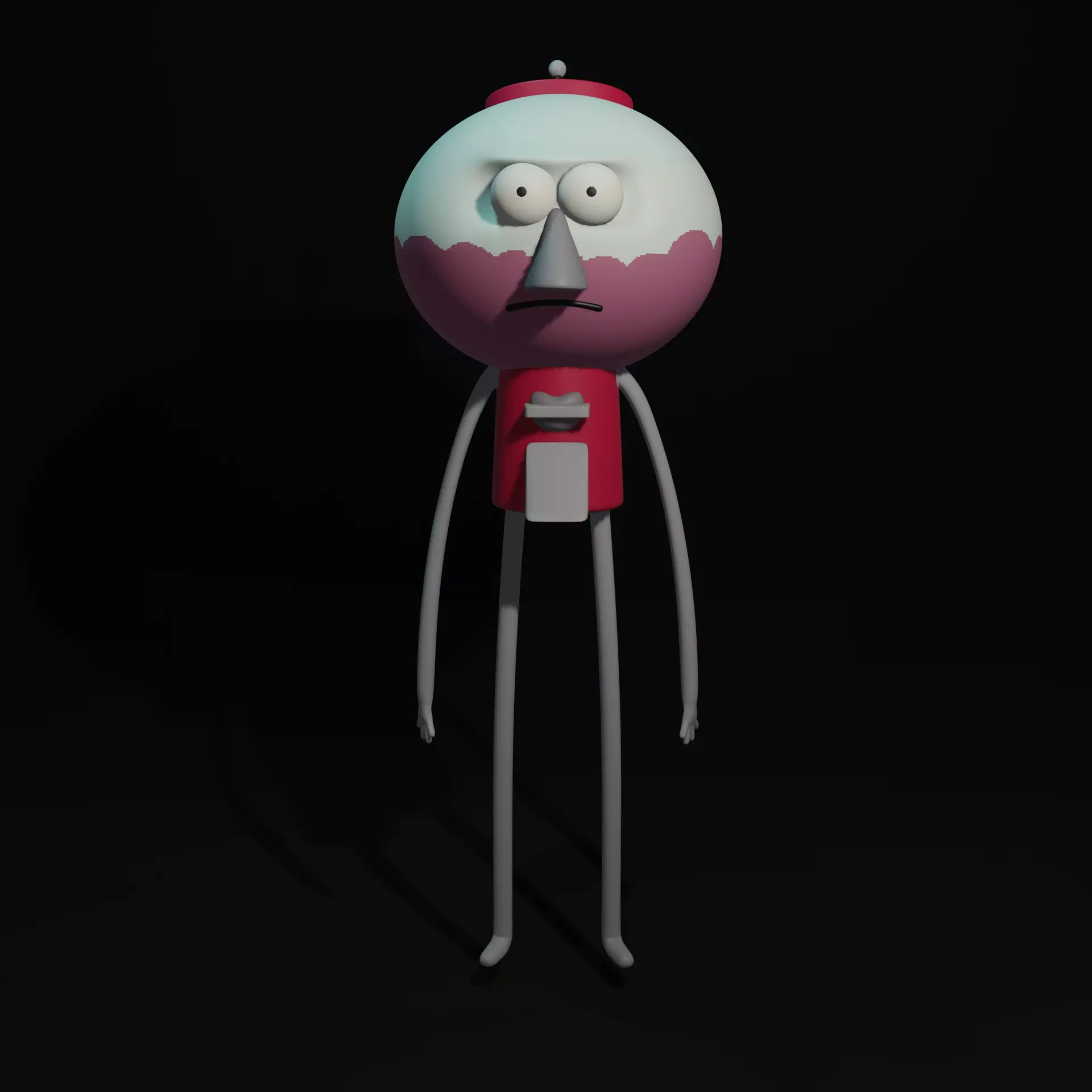 Benson - Regular Show 3D print model_0