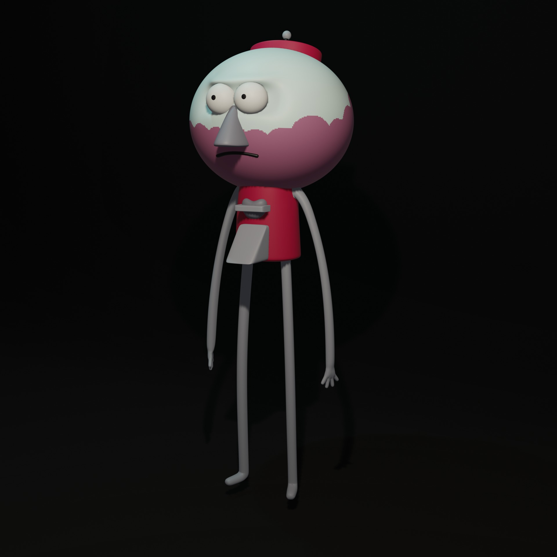 Benson - Regular Show 3D print model_1
